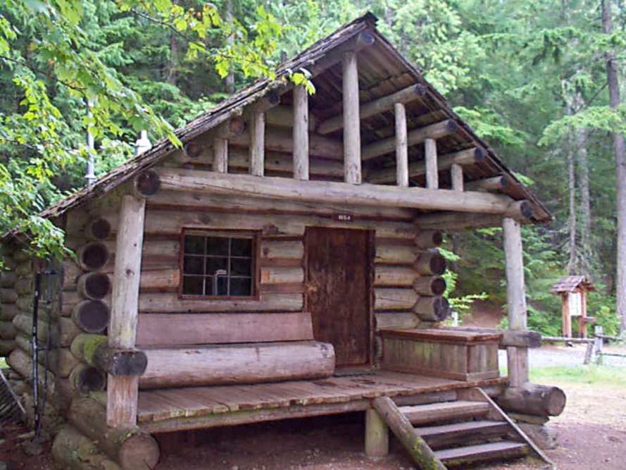 Photograph of Hozomeen Cabin