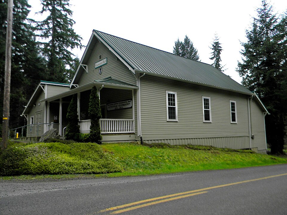 Photograph of Harstine Island Community Hall