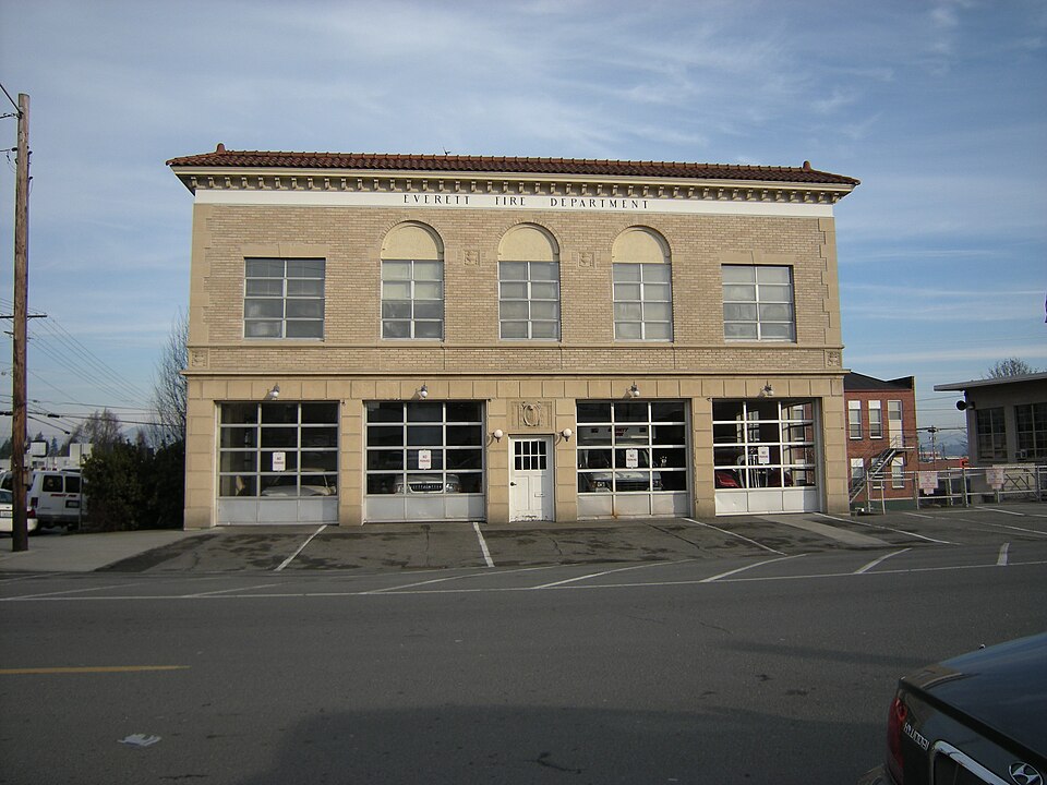 Photograph of Everett Fire Department Headquarters