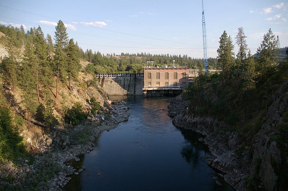 Photograph of Nine Mile Dam