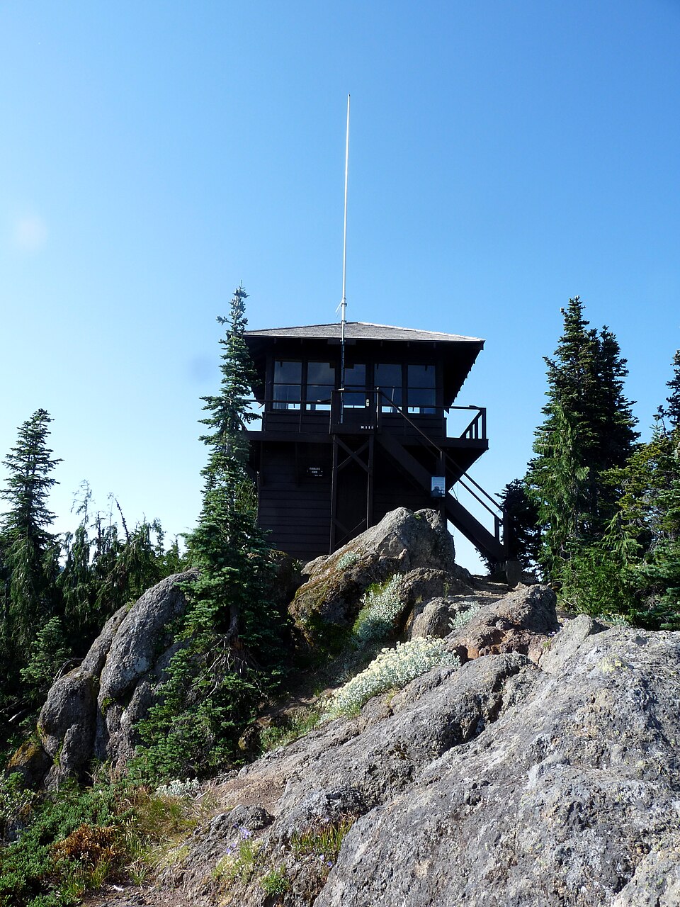 Photograph of Gobbler's Knob Fire Lookout