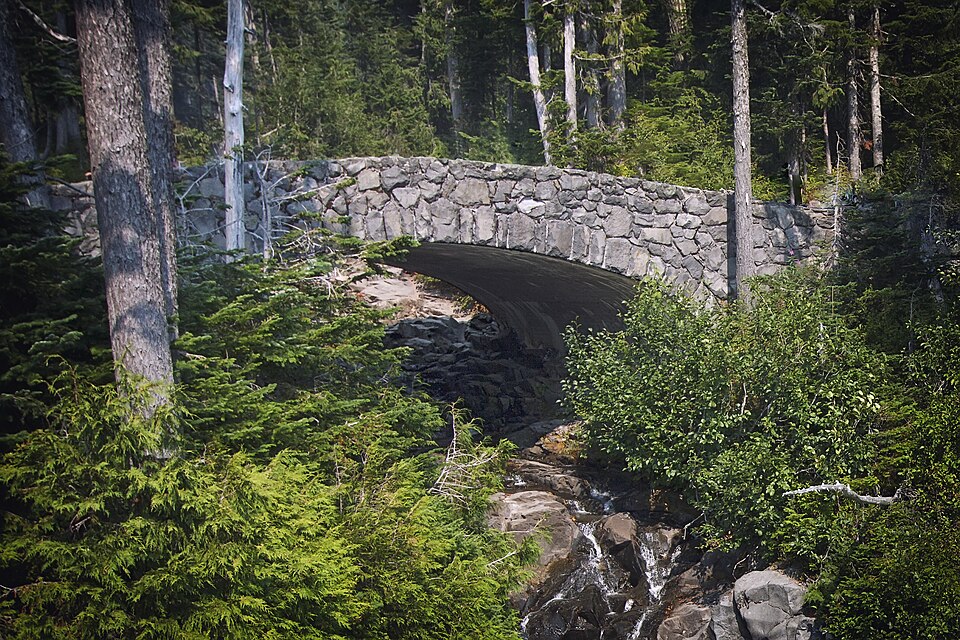 Photograph of Narada Falls Bridge