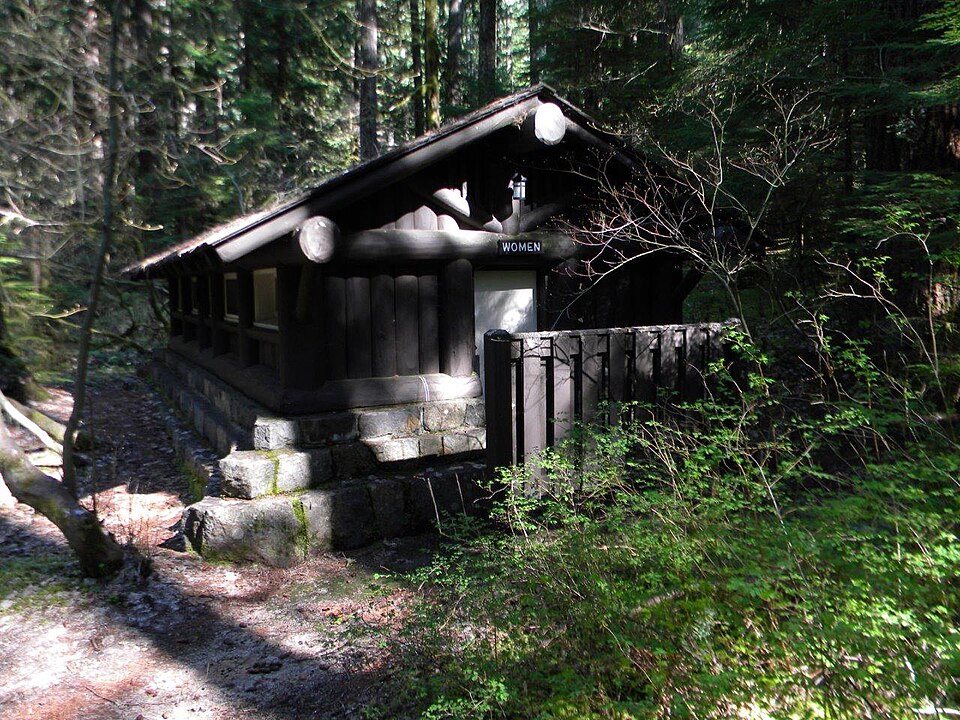Photograph of Ohanapecosh Comfort Station No. O-303