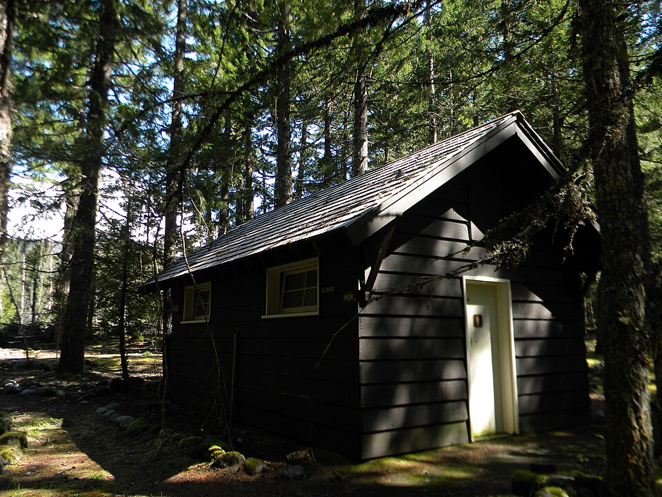 Photograph of Longmire Campground Comfort Station No. L-303