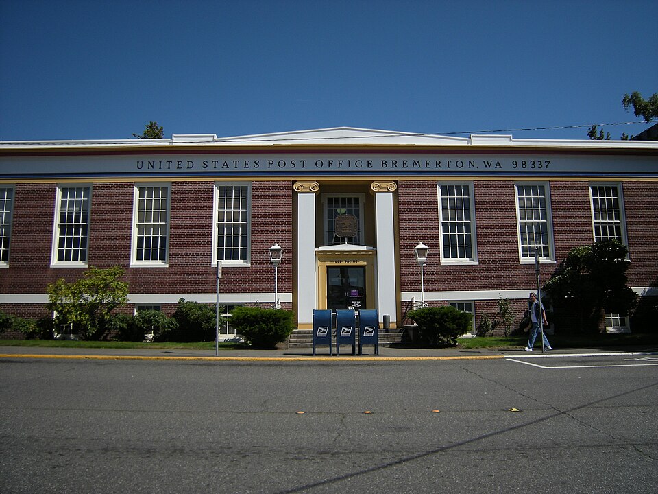 Photograph of US Post Office-Bremerton Main
