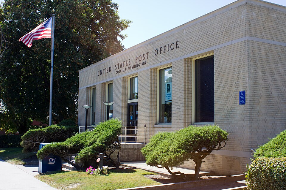 Photograph of U.S. Post Office - Colville Main