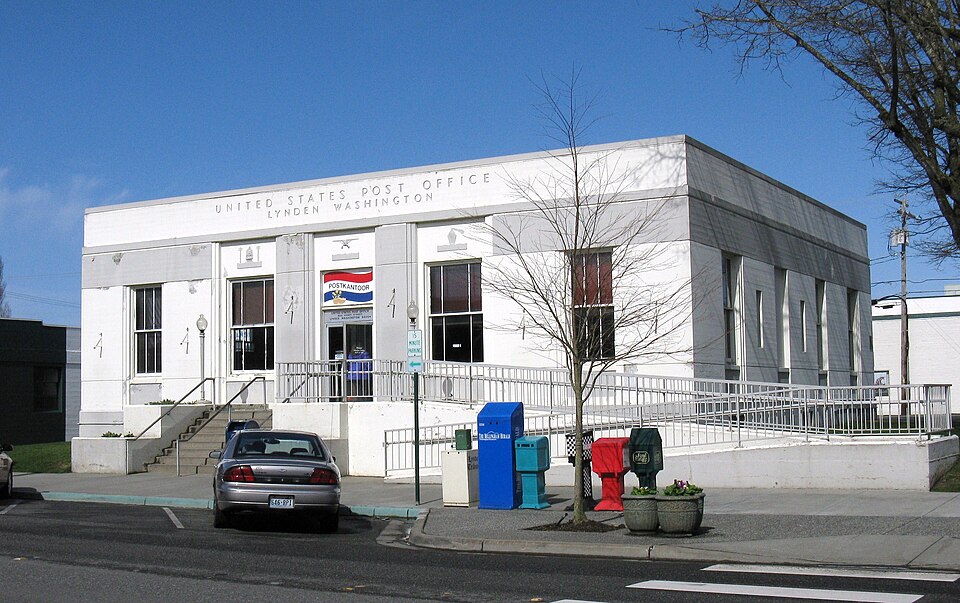 Photograph of US Post Office-Lynden Main