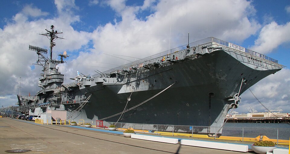 Photograph of USS Hornet