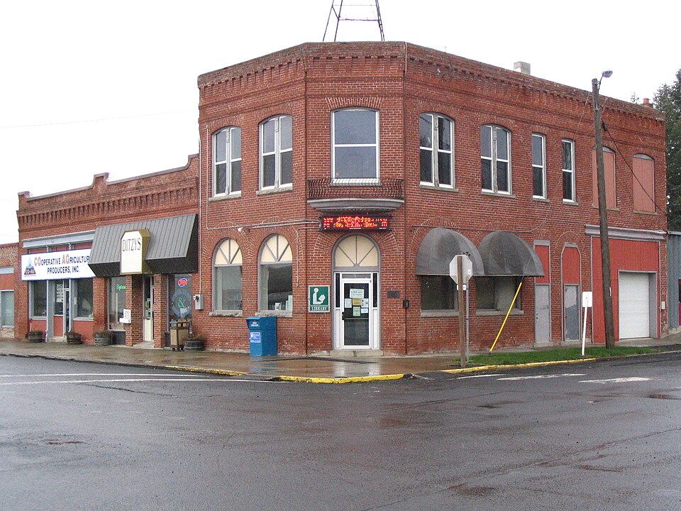 Photograph of Oakesdale City Hall