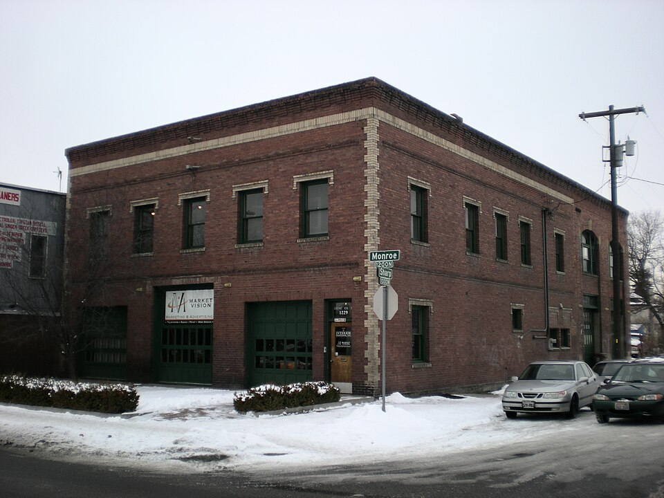 Photograph of Spokane Fire Station No. 3