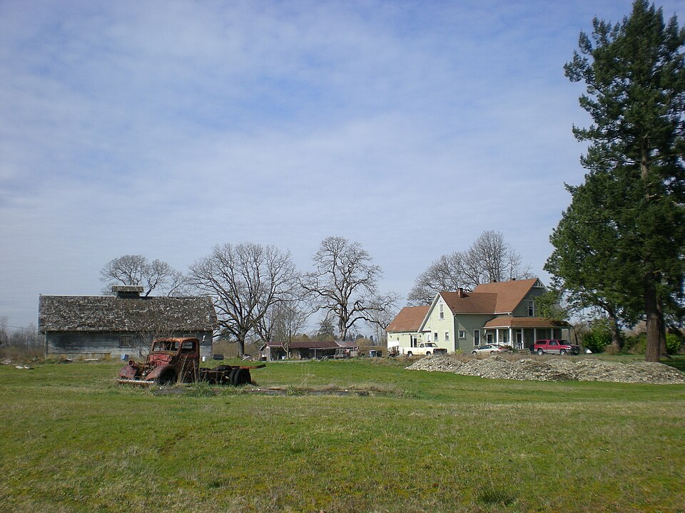 Photograph of Peter Smith Farm-Donation Land Claim