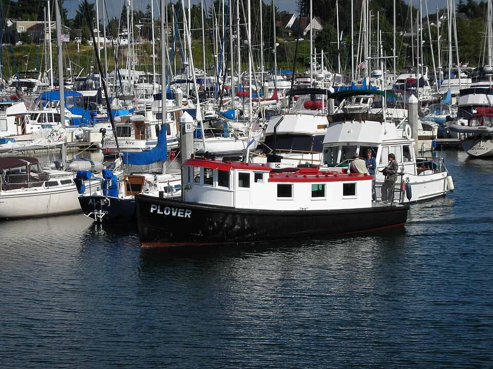 Photograph of MV Plover