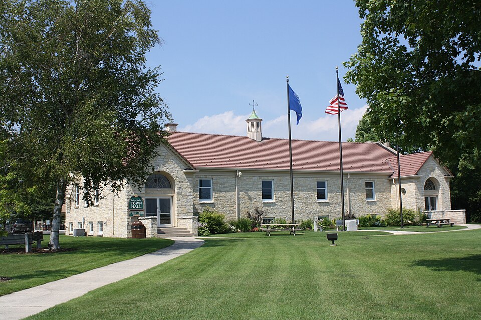 Photograph of Baileys Harbor Town Hall-McArdle Library
