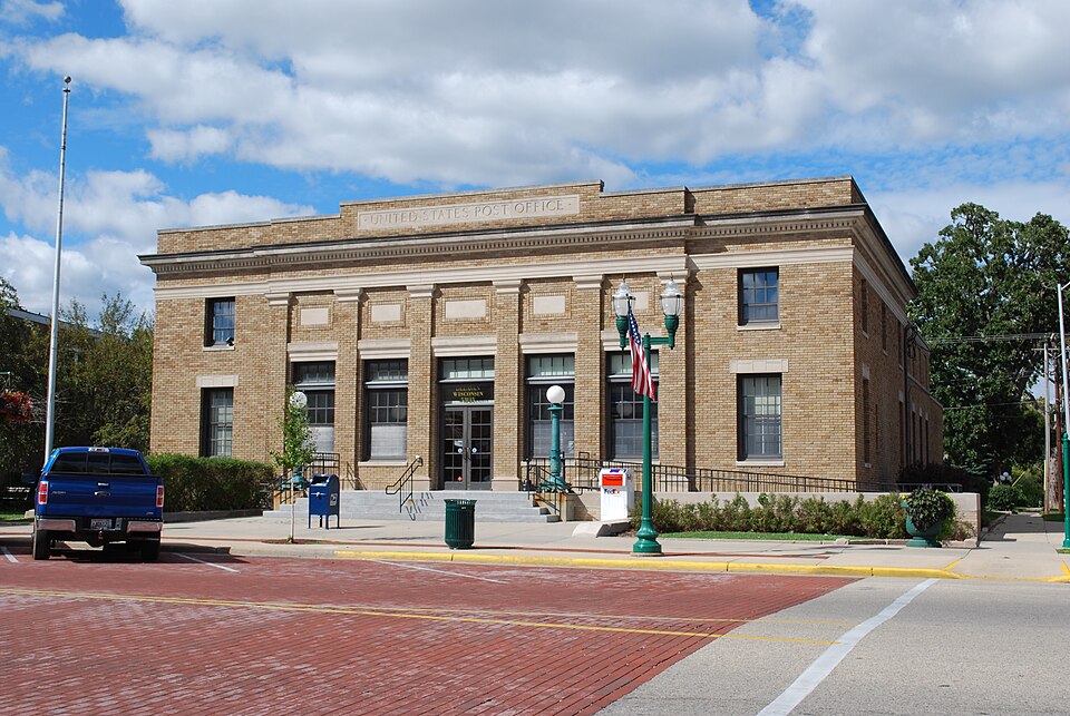 Photograph of Delavan Post Office