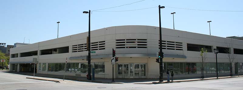 Photograph of Gimbels Parking Pavilion