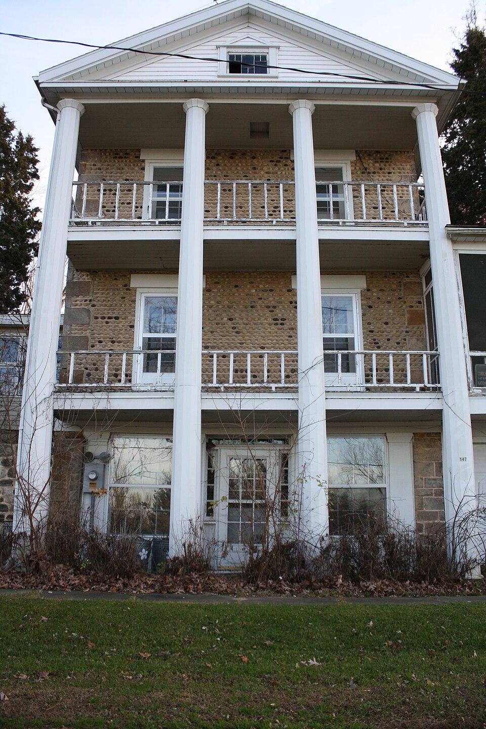 Photograph of Daniel and Catherine Ketchum Cobblestone House