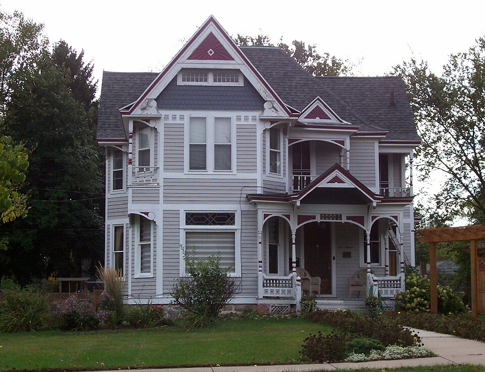 Photograph of Peter and Jessie Olfson House