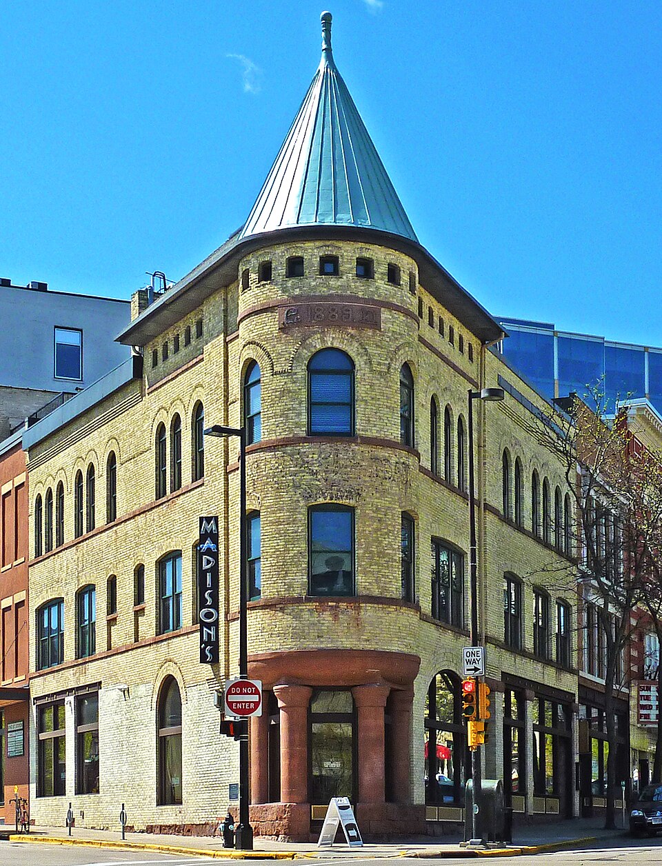 Photograph of Christian Dick Block