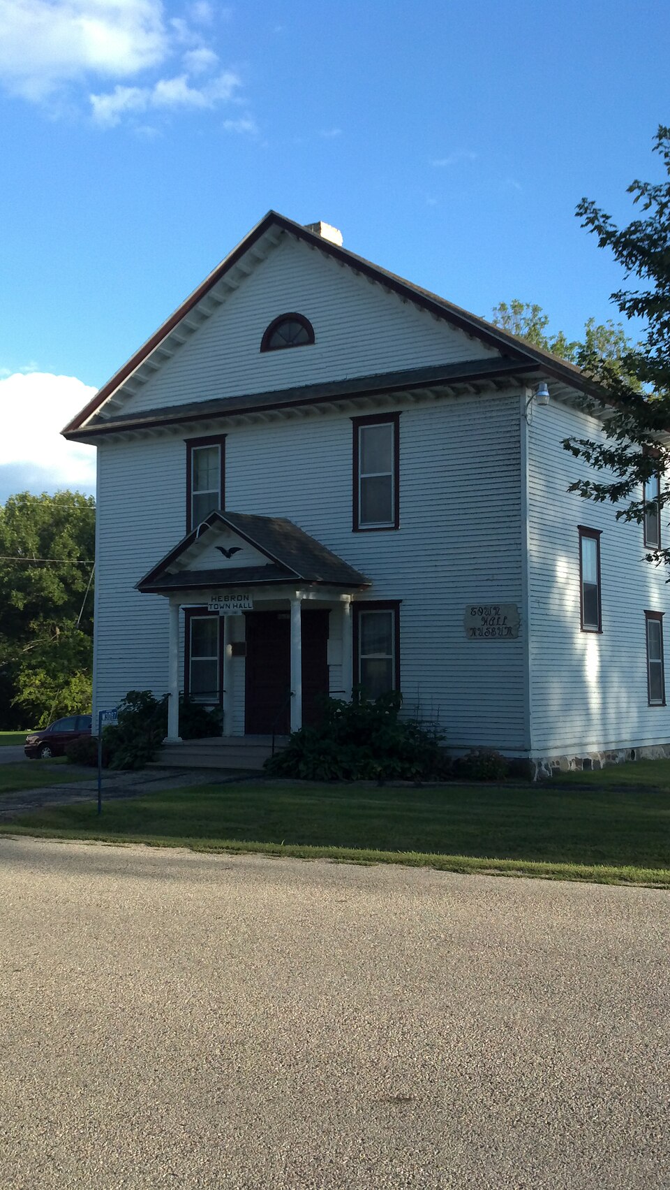 Photograph of Hebron Town Hall