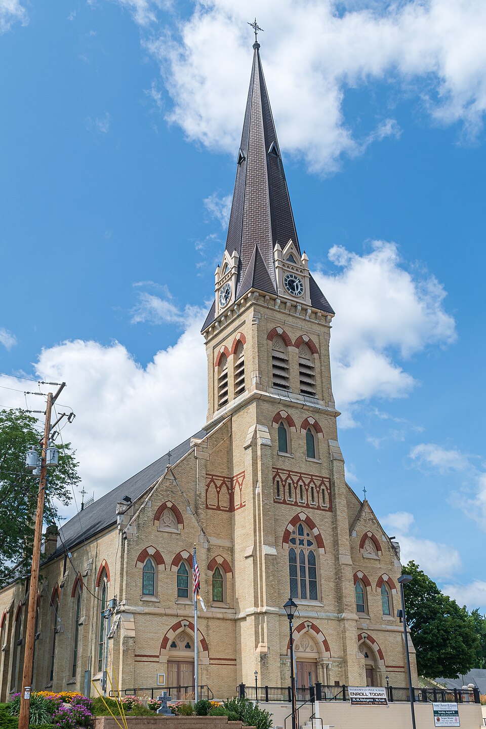 Photograph of Saint Bernard's Church Complex