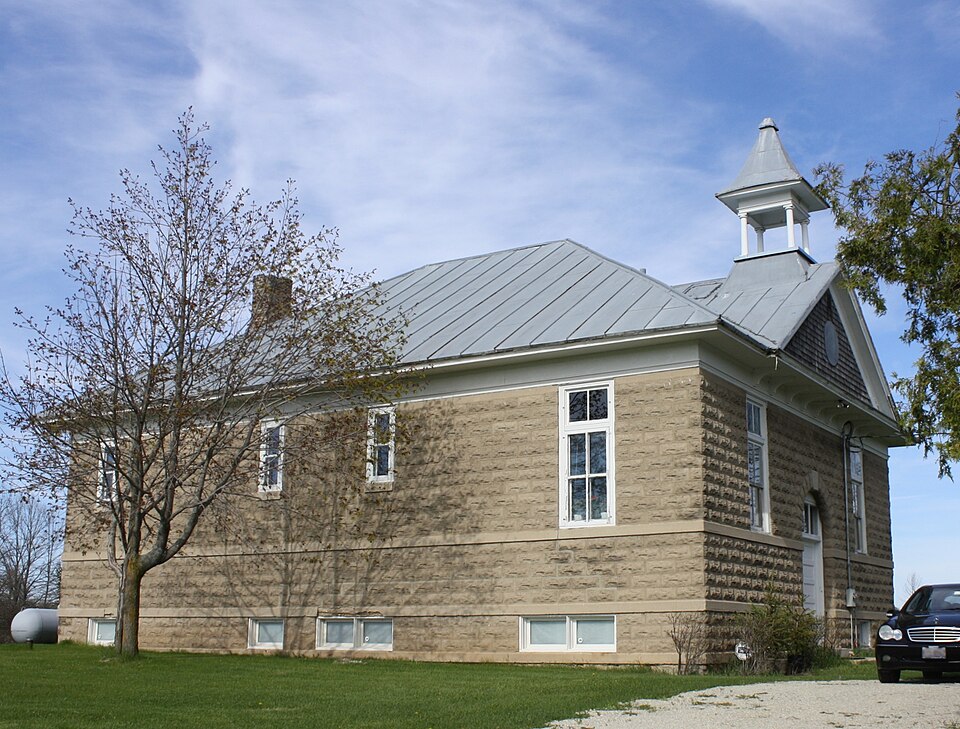 Photograph of Joint Brussels and Garner District School Number One