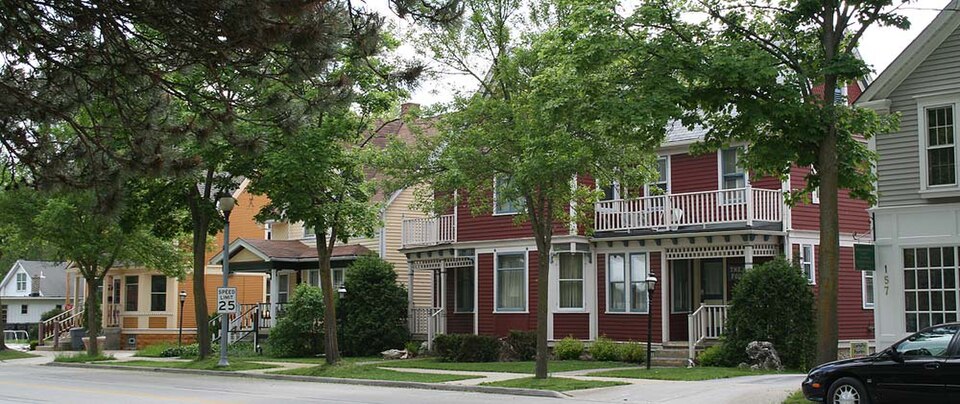 Photograph of Green Bay Road Historic District