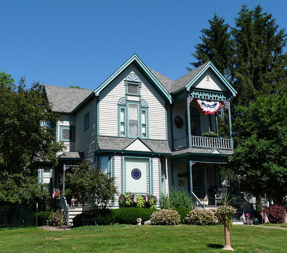 Photograph of John and Maria Hein House