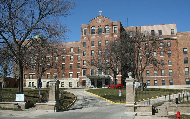Photograph of Milwaukee Hospital