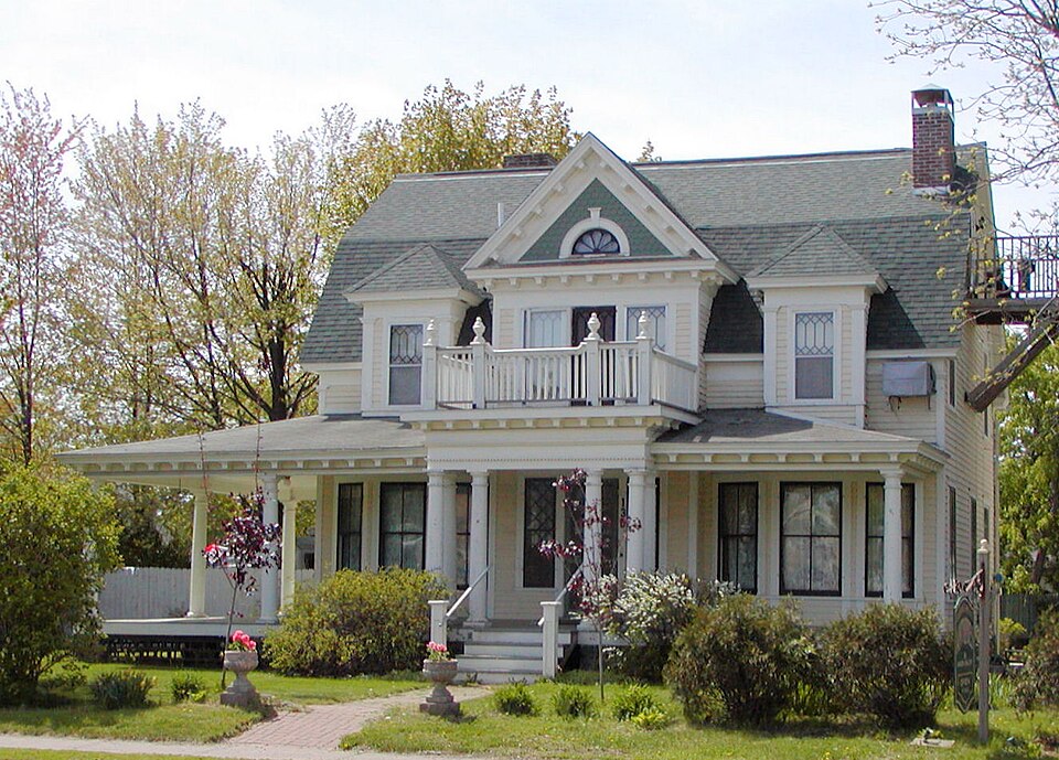Photograph of Edward N. and Mary T. Stebbins House