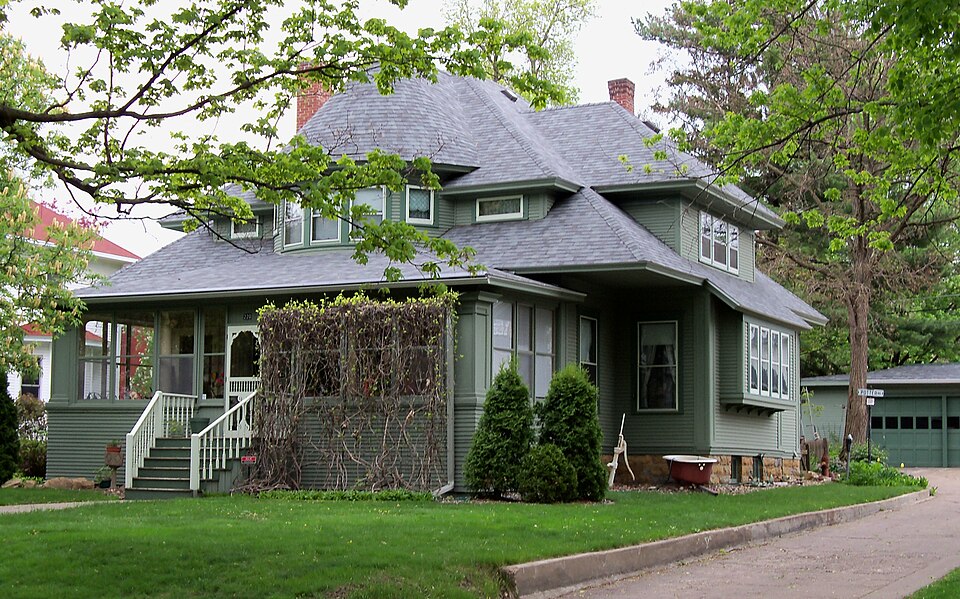Photograph of Roscius S. and Lydia R. Freeman House