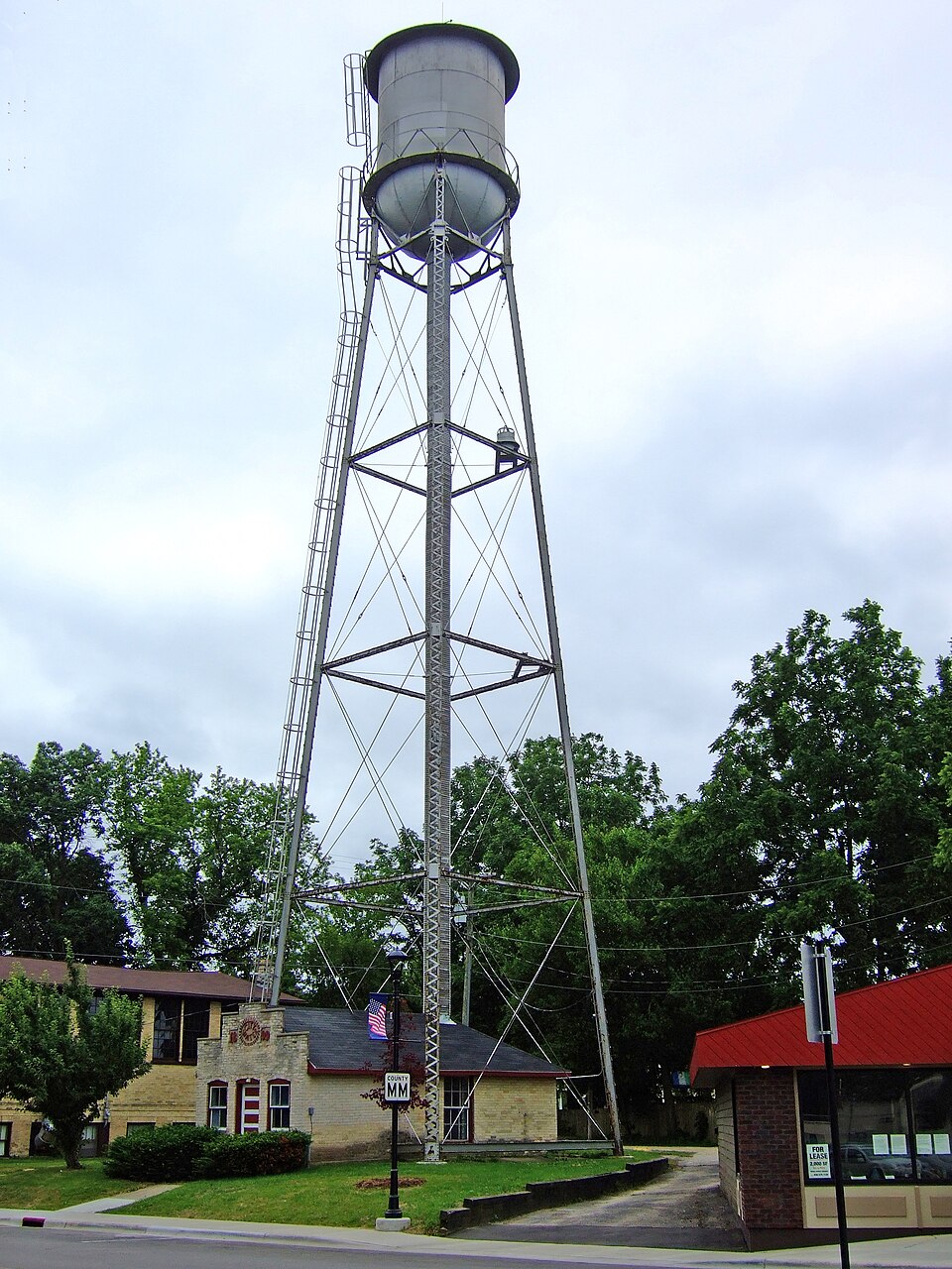 Photograph of Oregon Water Tower and Pump House