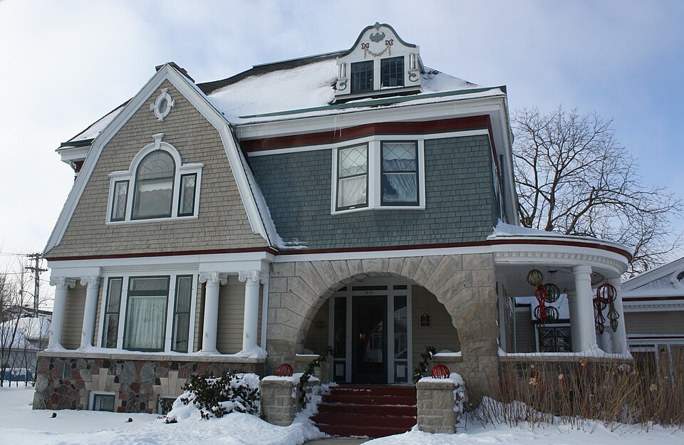 Photograph of Melvin W. and Mary Perry House