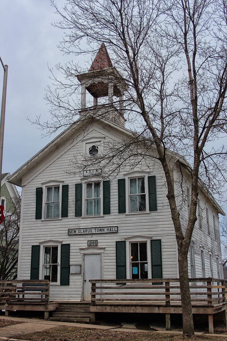 Photograph of New Glarus Town Hall