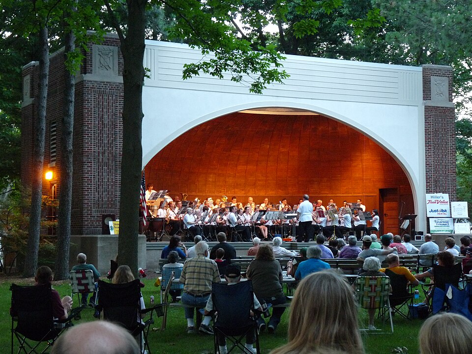 Photograph of Columbia Park Band Shell