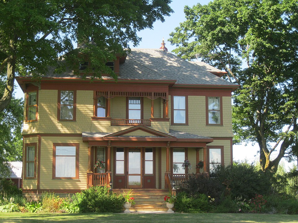 Photograph of John C. and Mary Robinson Farmstead