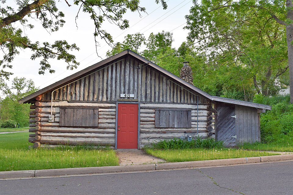 Photograph of Tomah Boy Scout Cabin