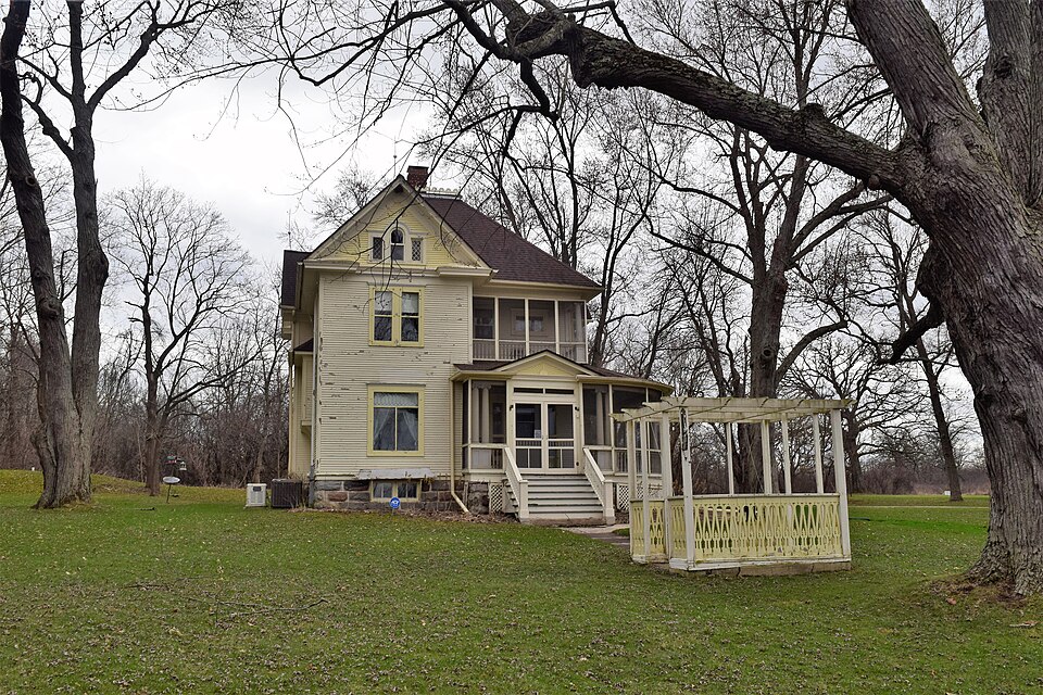 Photograph of Carl and Clara Bucholtz Farmstead