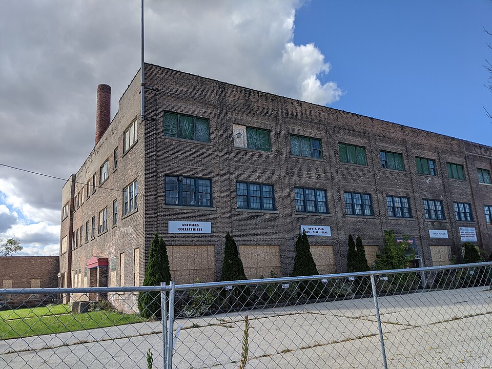 Photograph of Northern Casket Company Building