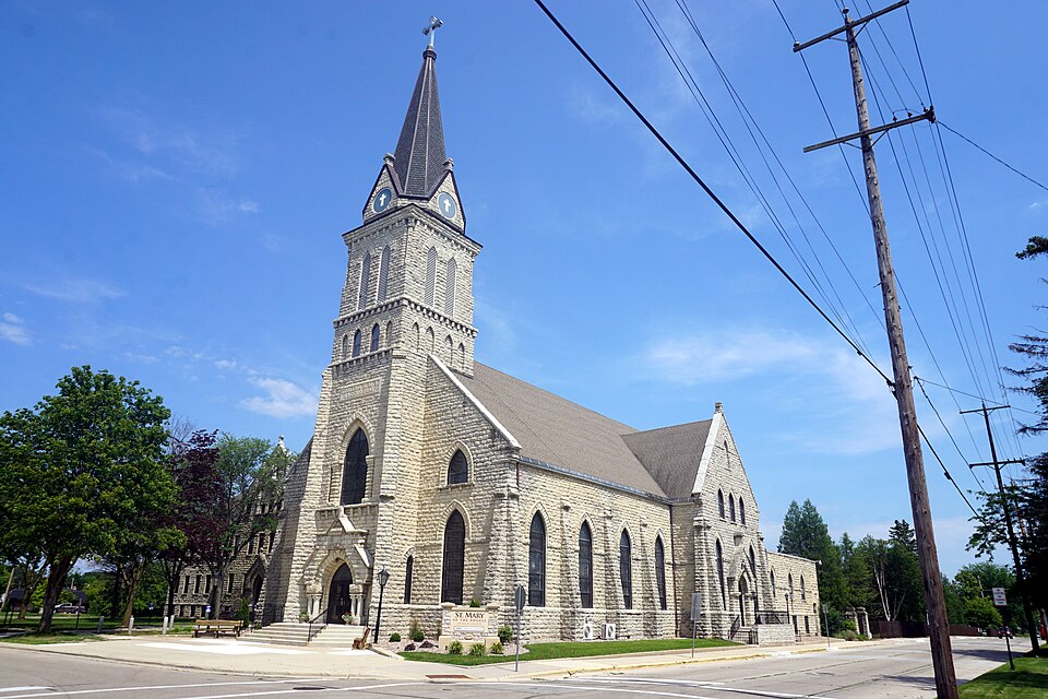 Photograph of St. Mary of the Angels Church and Monastery