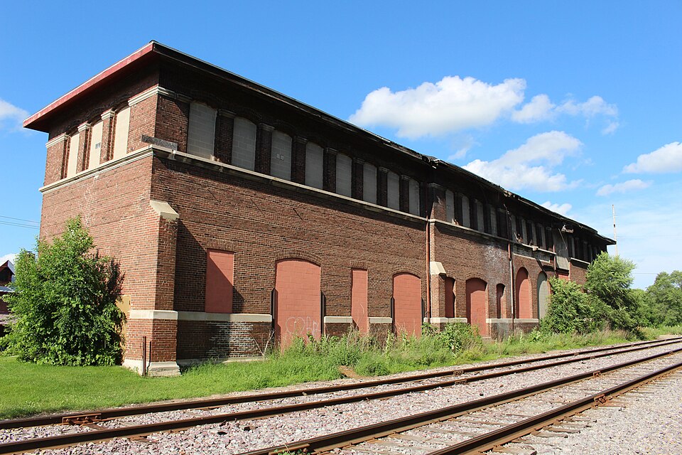 Photograph of Baraboo station