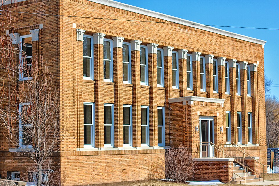 Photograph of Island Woolen Company Office Building