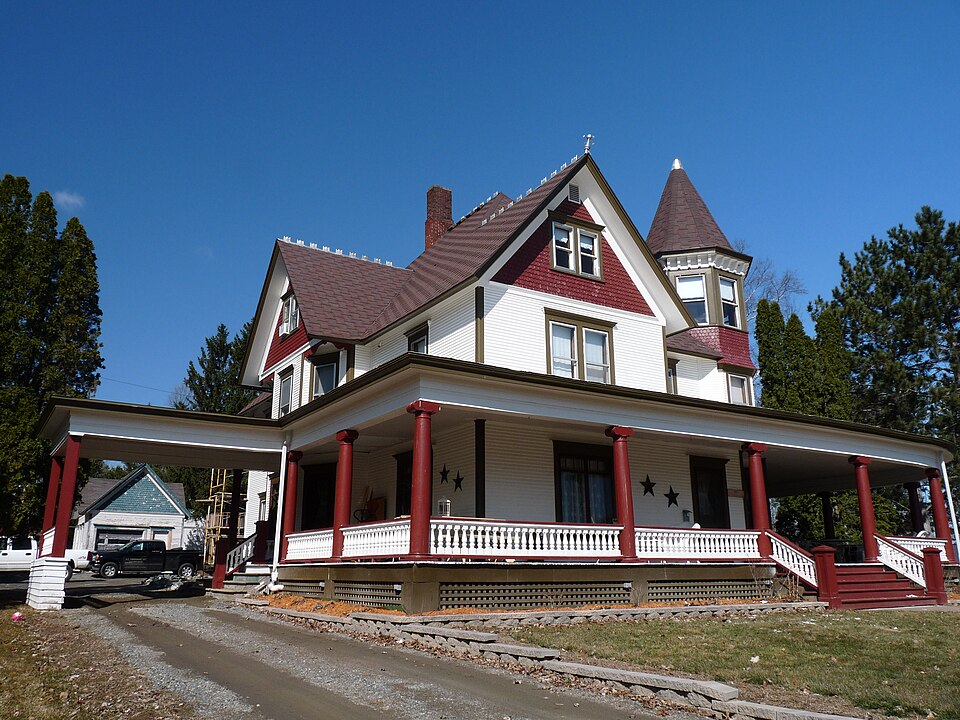 Photograph of Charles and Theresa Cornelius House