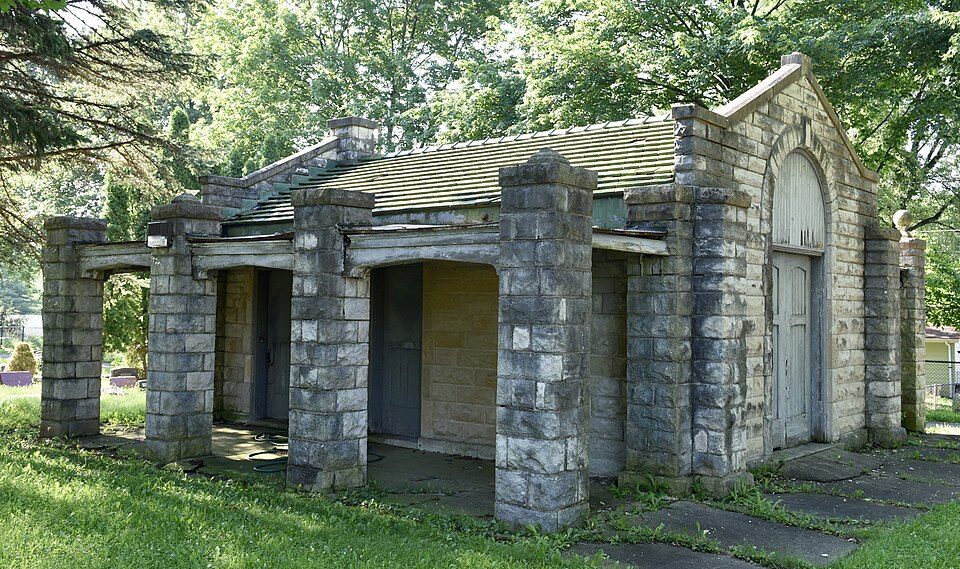 Photograph of Burlington Cemetery Chapel