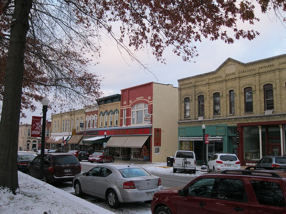 Photograph of Downtown Baraboo Historic District