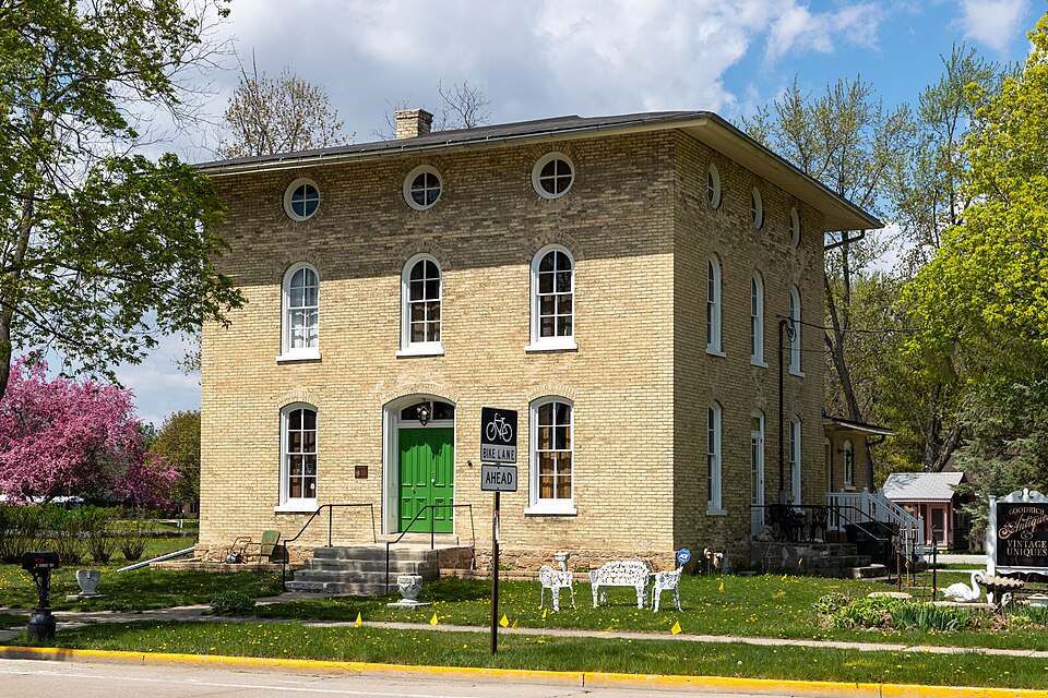 Photograph of Ezra and Elizabeth Goodrich House