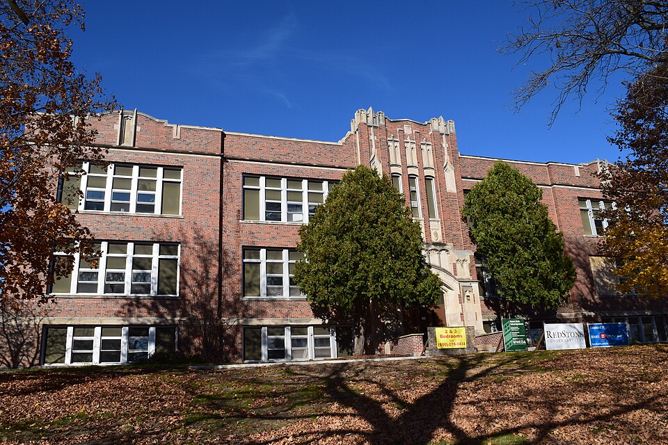 Photograph of Old Berlin High School