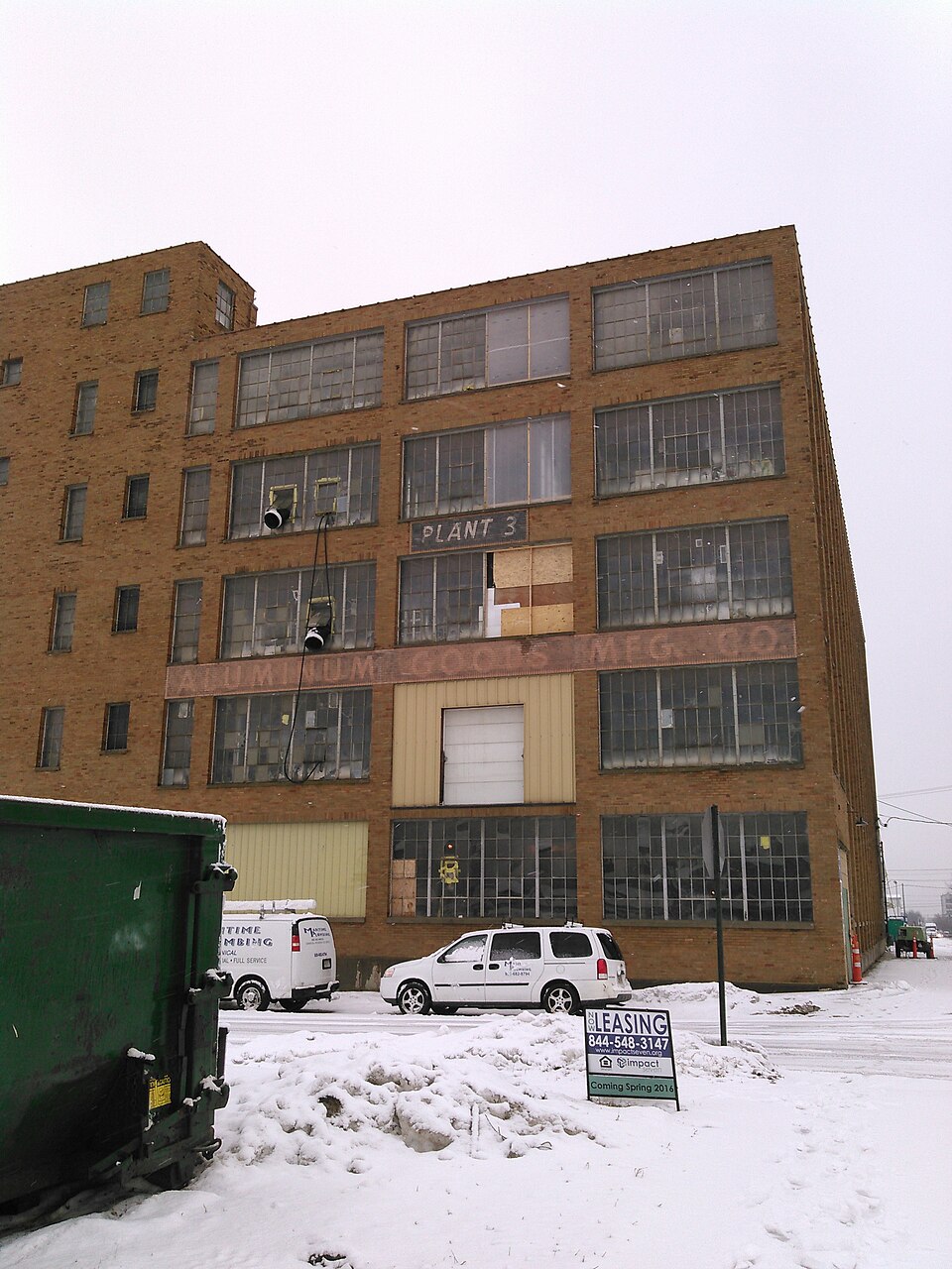 Photograph of Mirro Aluminum Company Plant No. 3