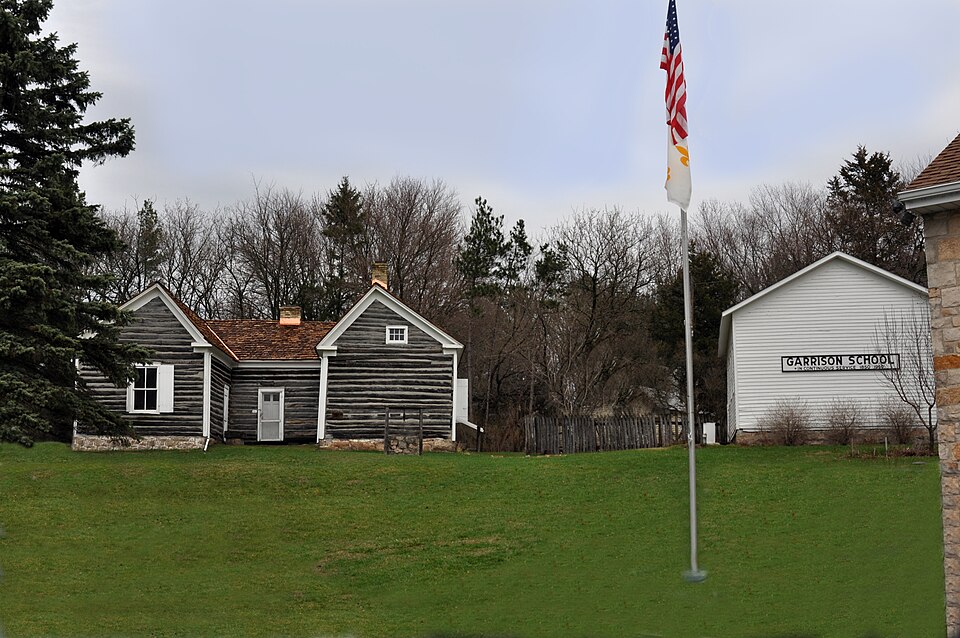 Photograph of Fort Winnebago Surgeon's Quarters