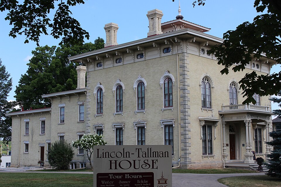Photograph of Lincoln-Tallman House