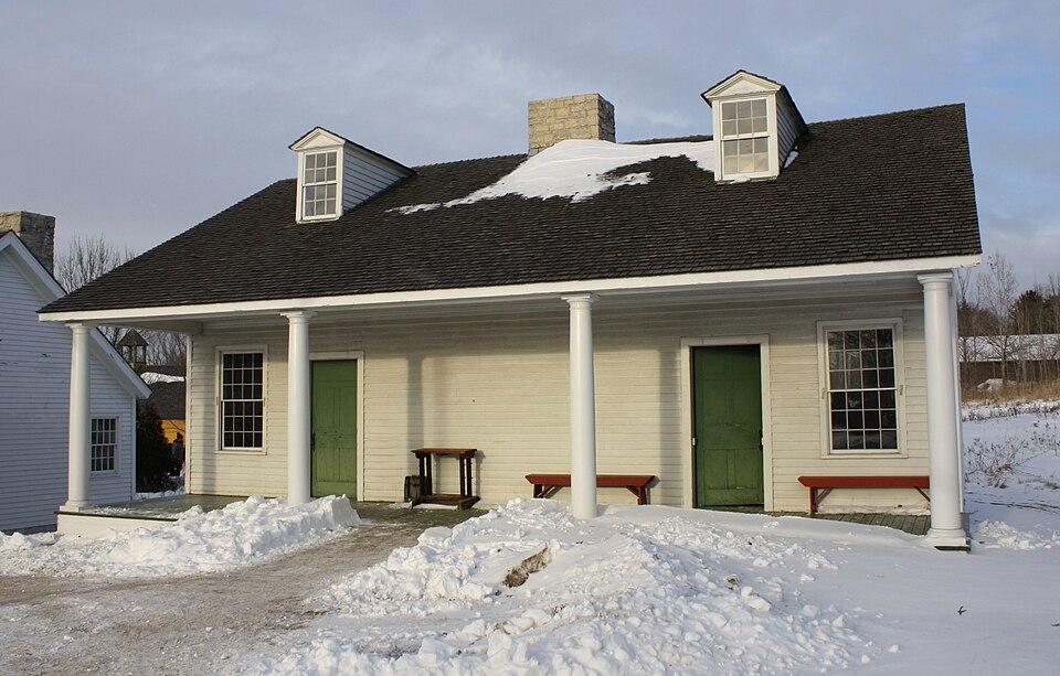 Photograph of Fort Howard Officers' Quarters